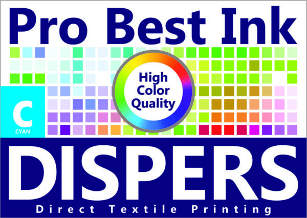 Pros Best Ink DISPERS Bayrak Boyası CYAN 5 Kg - Görsel 2